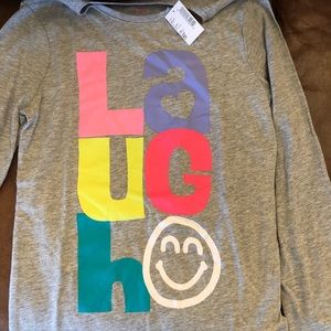 NWT TCP long sleeve grey t